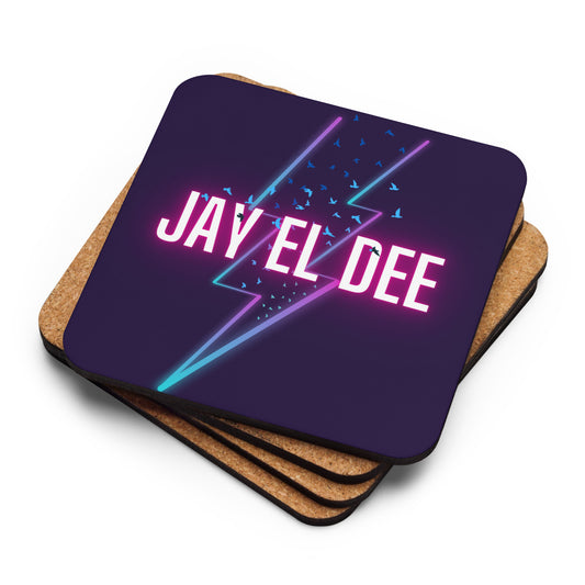 Jay El Dee Cork-back coaster