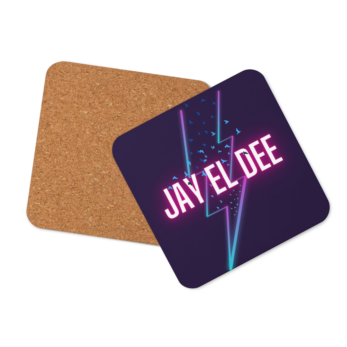 Jay El Dee Cork-back coaster