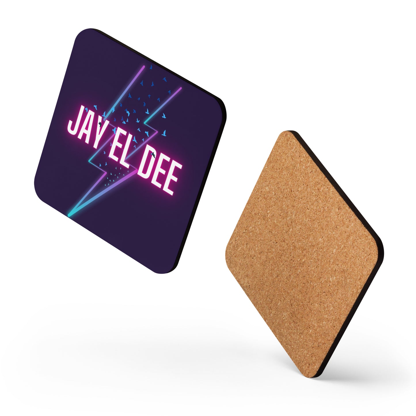 Jay El Dee Cork-back coaster