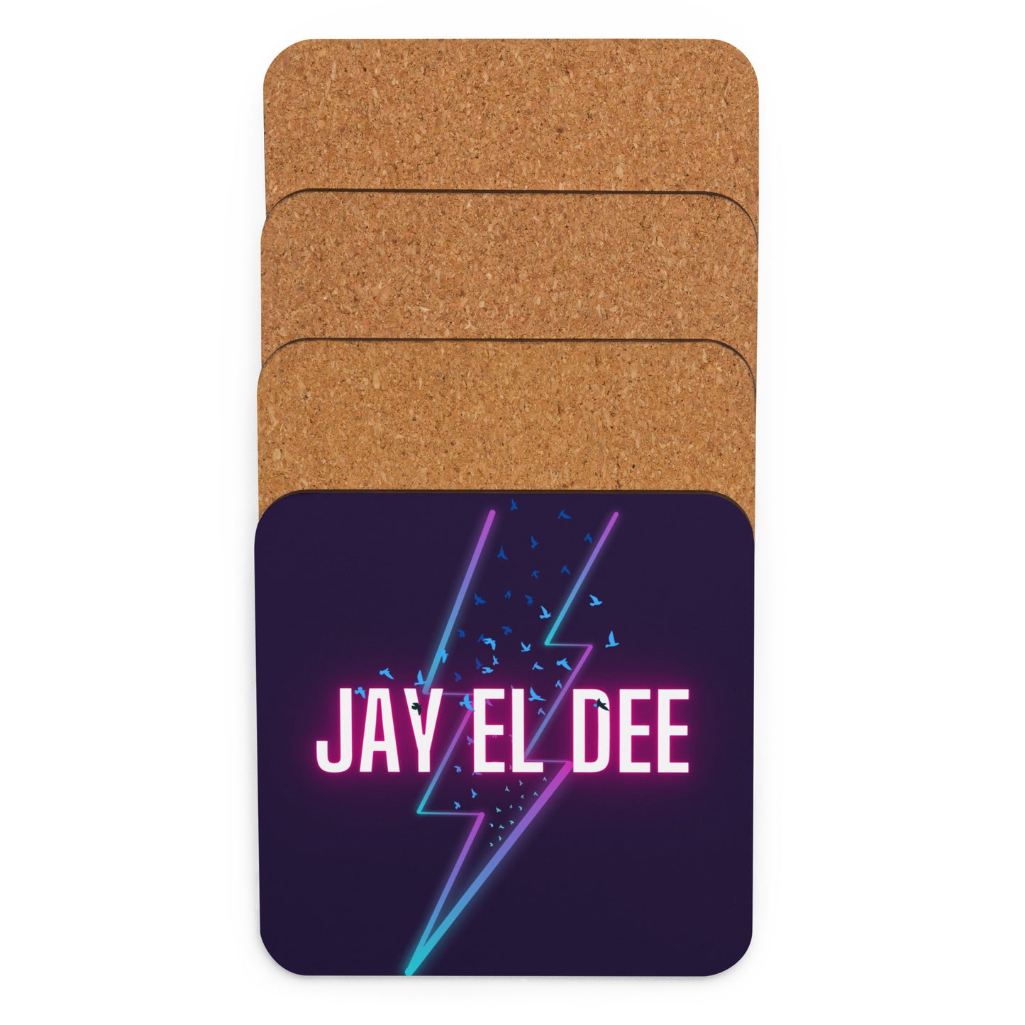 Jay El Dee Cork-back coaster